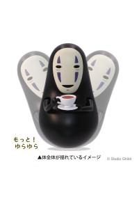 Figurine Culbuto Ghibli Le Voyage De Chihiro Par Ensky - Sans-Visage 6 CM